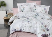 Постельное белье сатин 3D First Choice - Leaf (Турция), евро